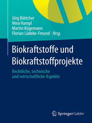 cover image of Biokraftstoffe und Biokraftstoffprojekte